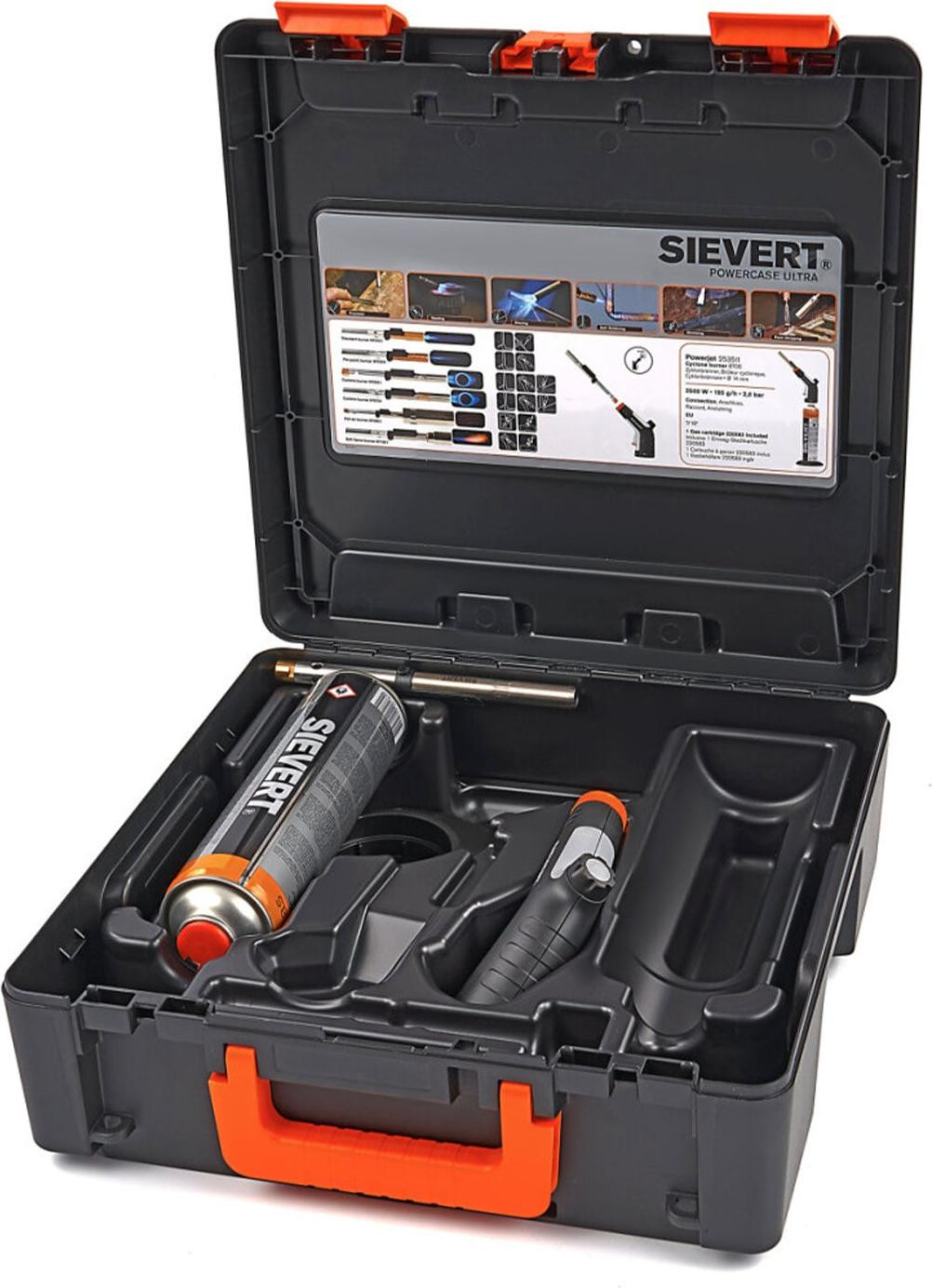 HBM Machines SIEVERT Powercase Ultra soldeerapparaatset, 2,2 kW