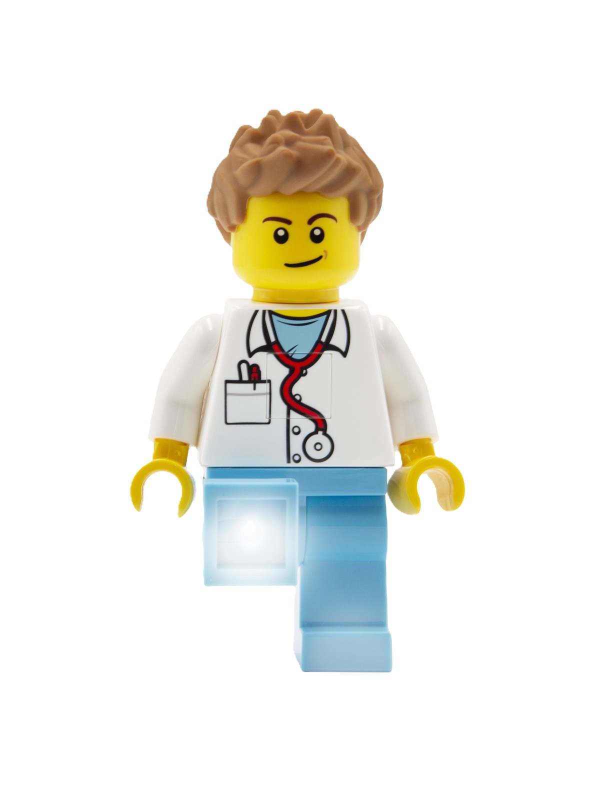 Euromic LEGO ICONIC torch with LED light MALE DOCTOR 300%