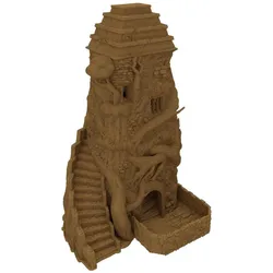 Feldherr Fates End Dice Tower: Centaur, gold (Kunststoff)
