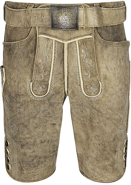 BECKERT Lederhose  hellbraun   54 54