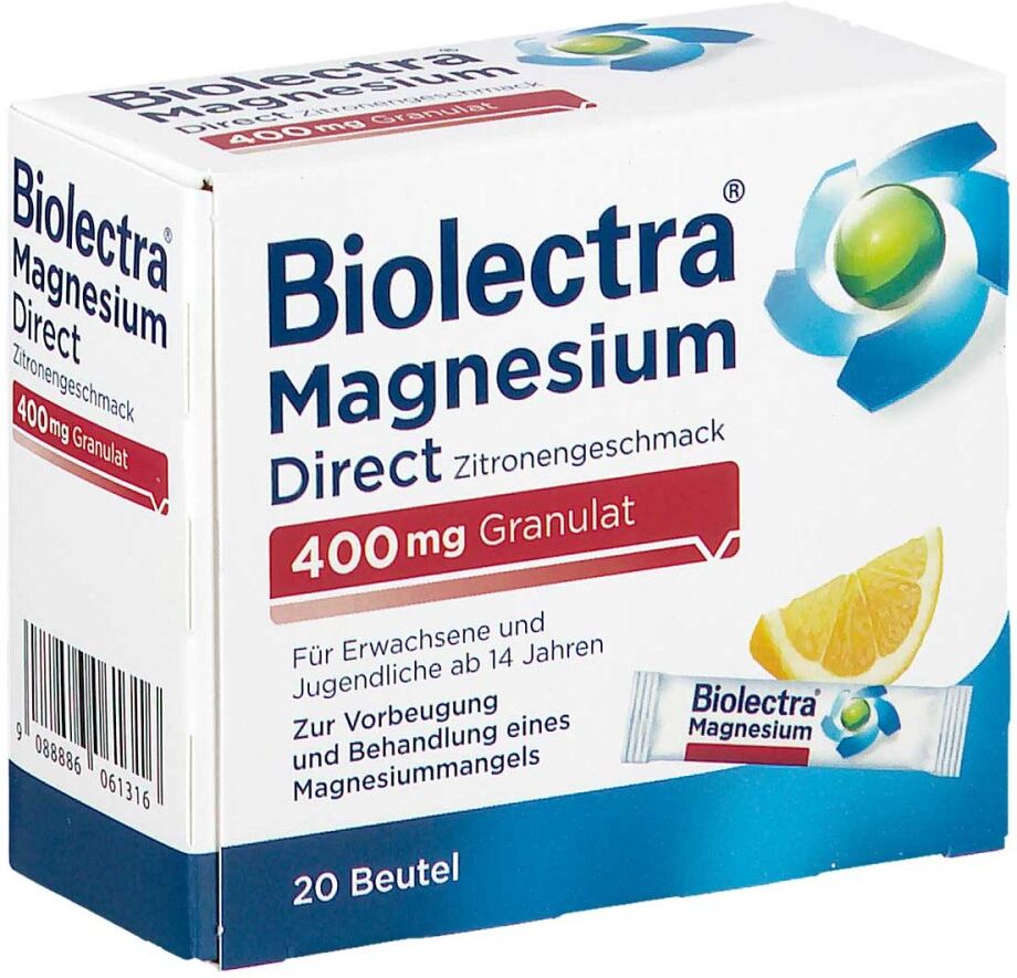 BIOLECTRA Magnesium direct 20stk