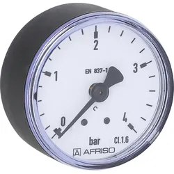 Manometer zu Druckminderer 0-4 bar D 50 mm, 1/4"