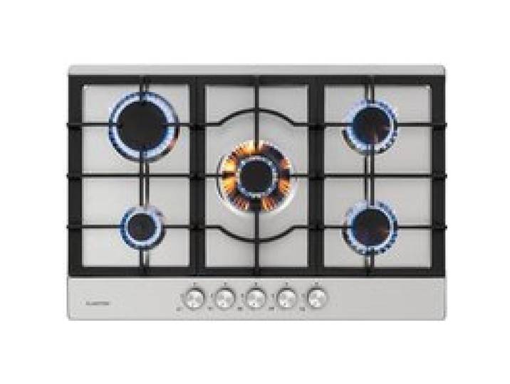 Klarstein Ignito 5 Table de cuisson à gaz 5 zones 5 brûleurs - Inox argent