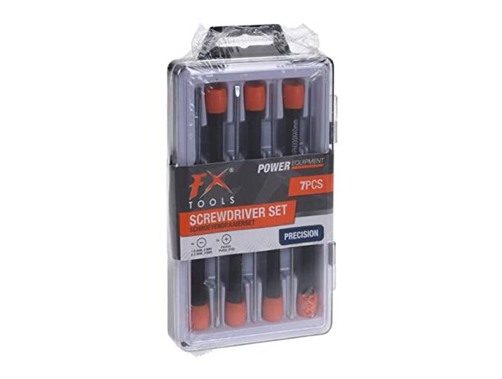 FX tools precisie schroevendraaierset 7 delig