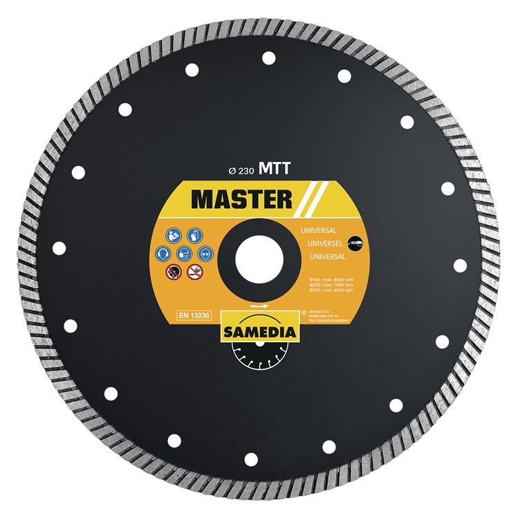 Samedia MASTER MTT 125x22,23 Diamant- Trennscheibe KS-hart/Beton 300011 (300011)