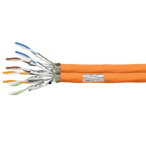 LogiLink CPV0065 Netzwerkkabel CAT 7 Orange 50m