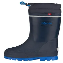 Trollkids Kinder Isfjord Thermo XT Winter-Gummistiefel - 27 - navy/blue