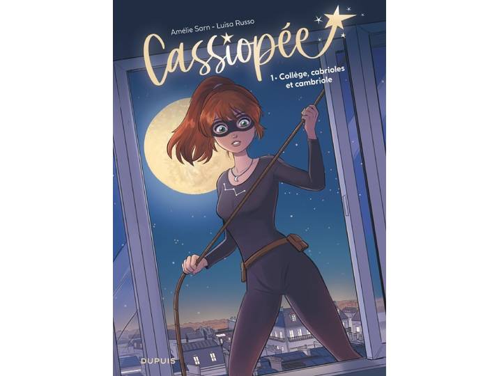Cassiopée - Tome 1 - Collège, cabrioles et cambriole (BD)