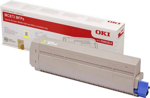 OKI Toner MC873 Original Gelb 10000 Seiten 45862814