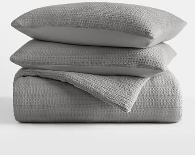 Becky Cameron All Season Down-Alternative Waffle Textured Comforter Set