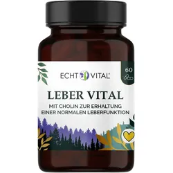 Leber Vital Kapseln (60 Stück) - Echt Vital
