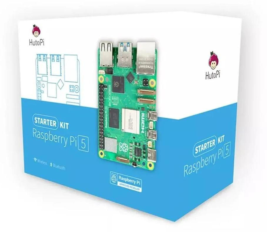 Raspberry Pi 5 8GB Startpakket, Groen