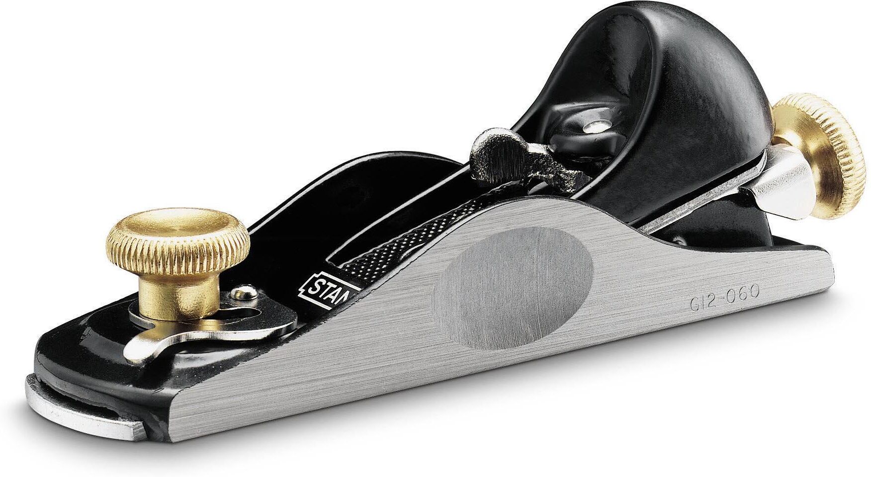 Modellierwerkzeug STANLEY "Stanley Flachwinkel-Einhandhobel Nr. 60.5", silber (silberfarben), Edelstahl, Modellierwerkzeuge, Modellierwerkzeug silberfarben Einheitsgröße