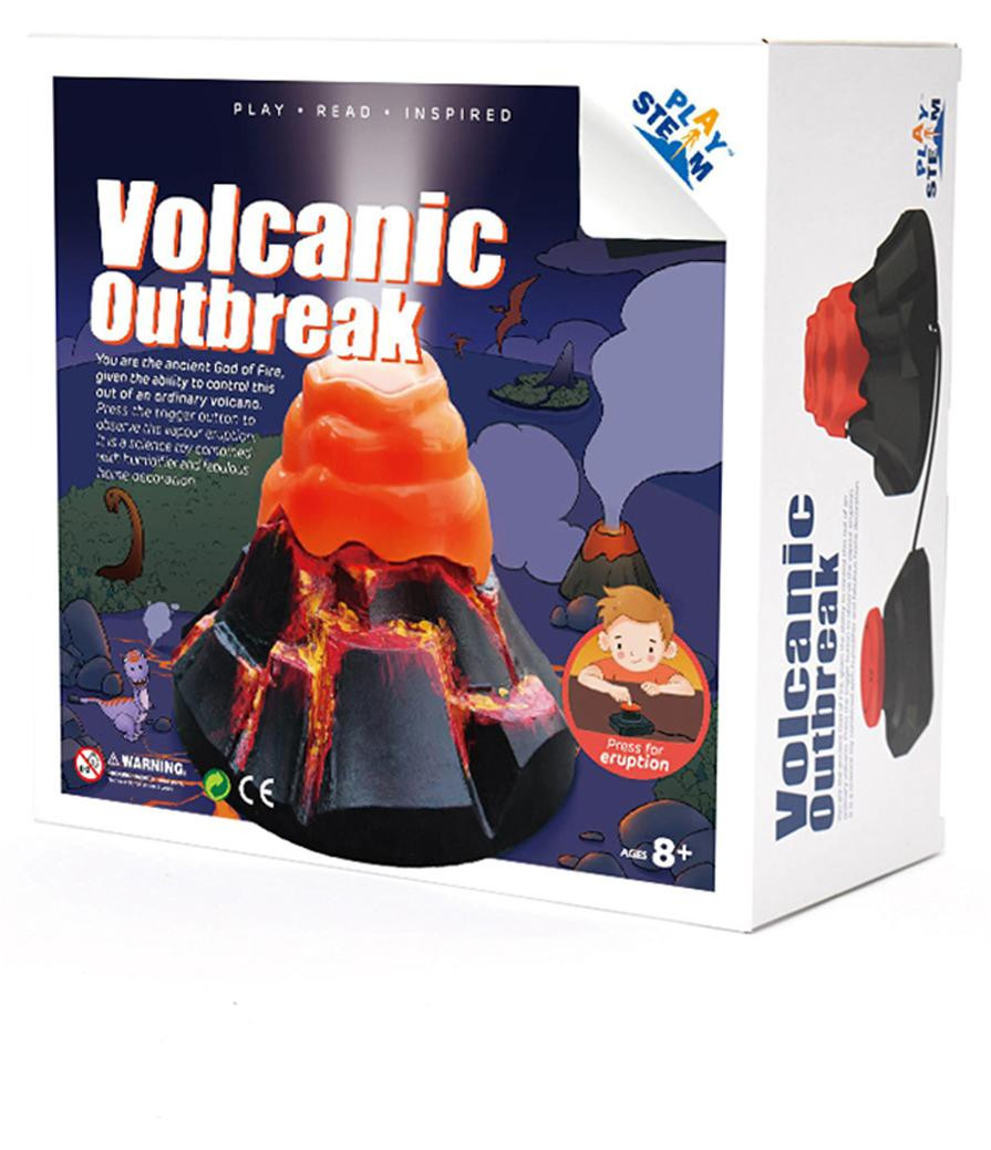 PlaySTEAM Speelgoedvulkan - Educatief speelgoed en decoratie