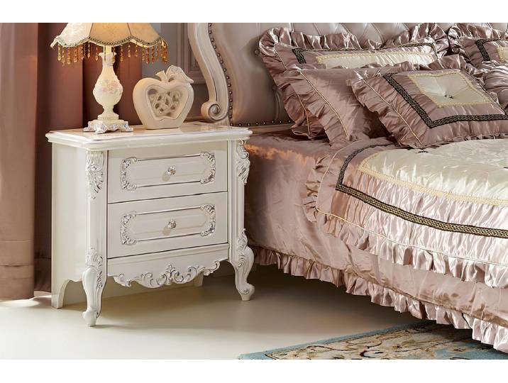 Xlmoebel Nachttisch Eleganter Beistelltisch fürs Schlafzimmer Sofort (Nachttisch), Hergestellt in Europa
