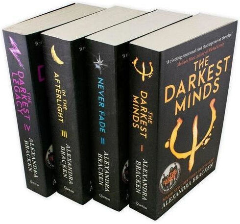 Quercus Darkest Minds by Alexandra Bracken - 4 Books Collection Set The Darkest Minds, Never Fade, In The Afterlight, The Darkest Legacy