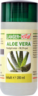 Langer vital GmbH ALOE VERA HAUTGEL 98,3% pur 200 ml 12472750