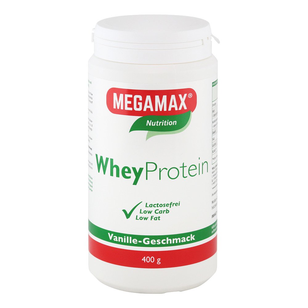 Megamax B.V. Wheyprotein Lactosefrei Vanille Pulver 09476738