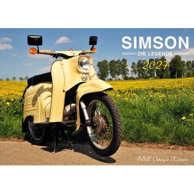 Simson Kleinkrafträder Kalender 2027 - Die DDR Legende