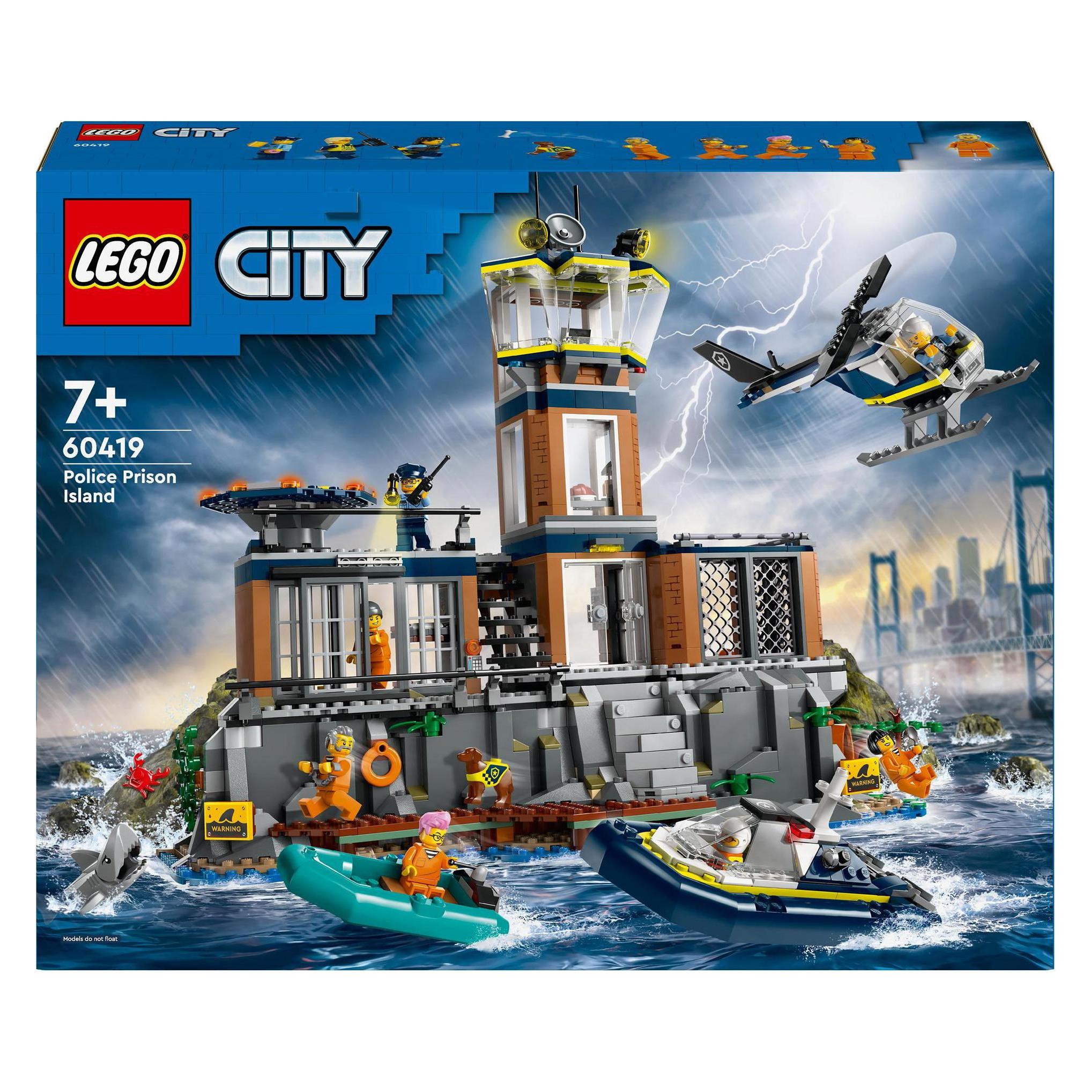 LEGO Polizeistation auf der Gefängnisinsel (60419, LEGO City) (60419)