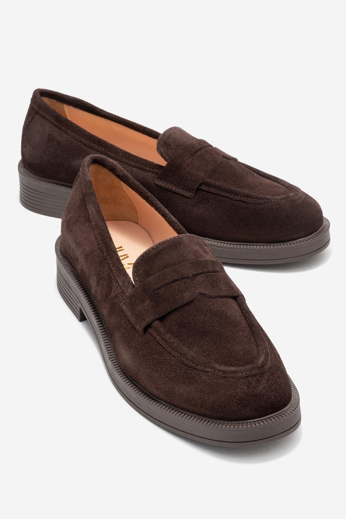 Bree Plateau Penny Leder Loafer
