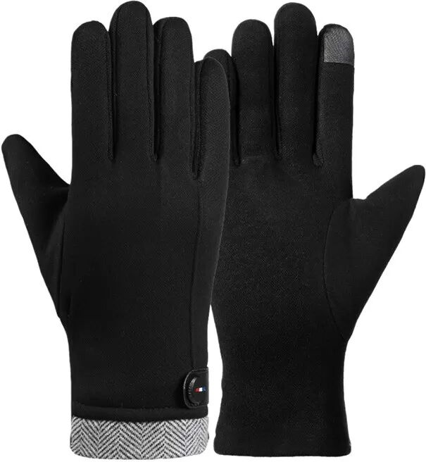 INF Winter Fahrradhandschuhe für Herren - Touchscreen, Winddicht, Thermisch und Fleecegefüttert