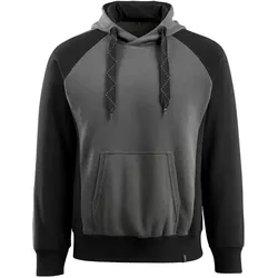 MASCOT Regensburg Kapuzensweatshirt UNIQUE Dunkelanthrazit / Schwarz L - 50572-963-1809-L - Dunkelanthrazit / Schwarz