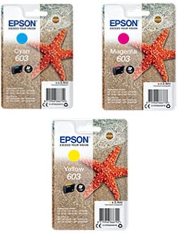 Epson 603 Pack 3 colores