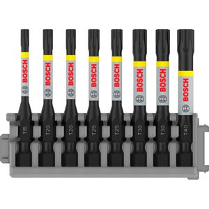 Bosch Bitset PRO Torx Impact Pick and Click, 8-teilig, Torx