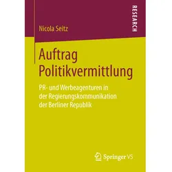 Auftrag Politikvermittlung, Fachbücher von Nicola Seitz