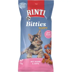 Rinti Extra Bitties Puppy Huhn und Ente 16x75 g