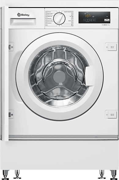 REACONDICIONADO Seminuevo Bueno Lavadora carga frontal - Balay 3TI979B, 7 kg, 1200 rpm, 10 programas, Blanco