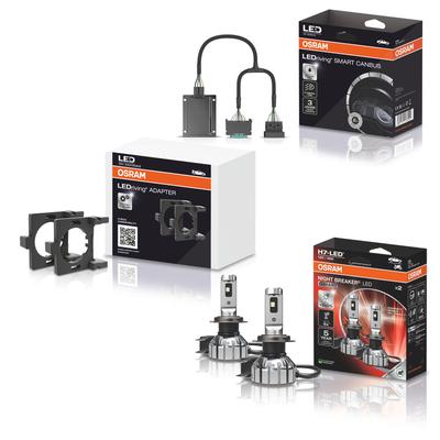 Osram NIGHT BREAKER® LED SMART H7 + SMART CANBUS 1 + ADAPTER 2 [Hersteller-Nr. 41790116]