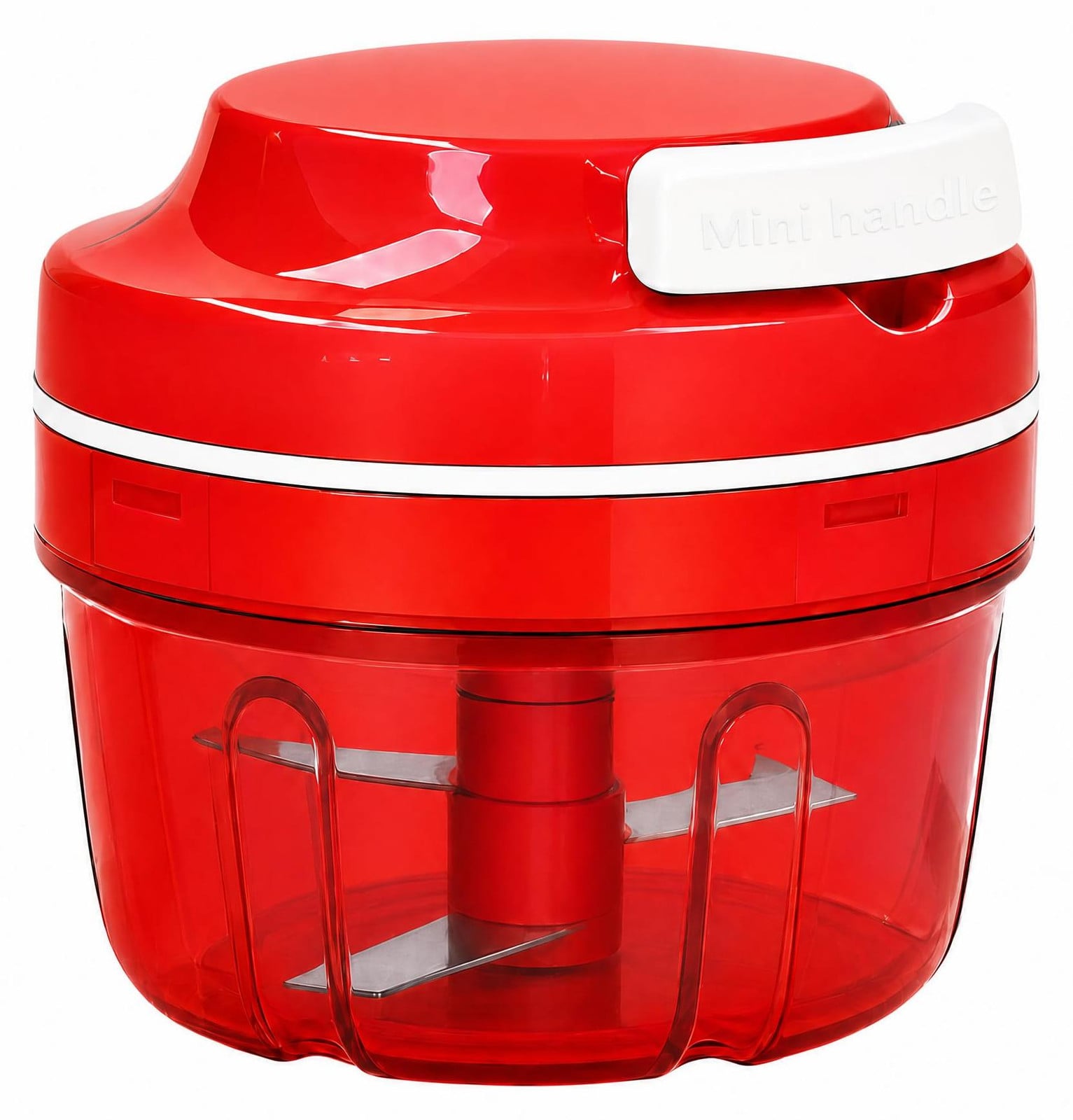 Dripio Handbediende Uiensnijder met Trekkoord, Kunststof, 300 ml
