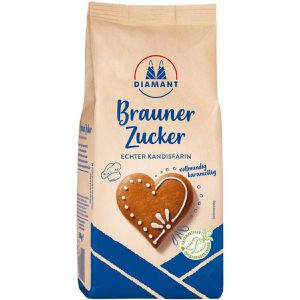Diamant Zucker brauner Kristallzucker, lose, 500g