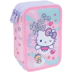 CoolPack Federmäppchen Jumper 3 Etui gefüllt Hello Kitty pastell-pink - 20