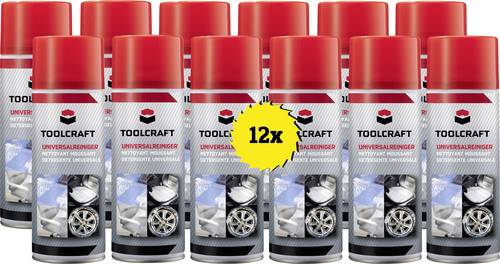 TOOLCRAFT Universalreiniger Set TO-9919806x12 12St.