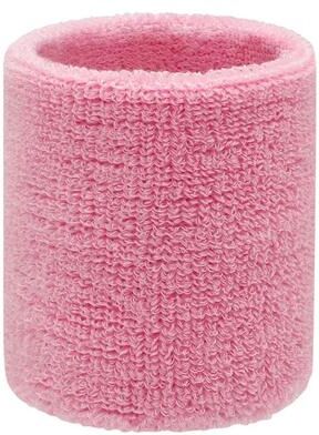 Useful Little Things Absorbent Sports Wrist Sweatband 3.15 X 3.15 In pink