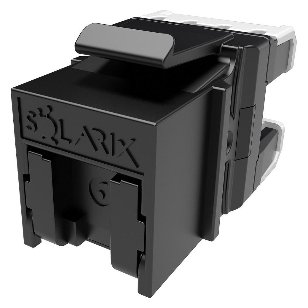 Solarix Quick-Cut Keystone CAT6 / RJ45-Stecker / ungeschirmt (Keystone Modul) (SXKJ-6-UTP-BK-NA)
