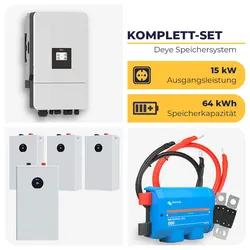 SET Deye SUN-15K-SG05LP3-EU-SM2 mit 4x Deye SE-F16 Batteriespeicher | 15 kW 64 kWh