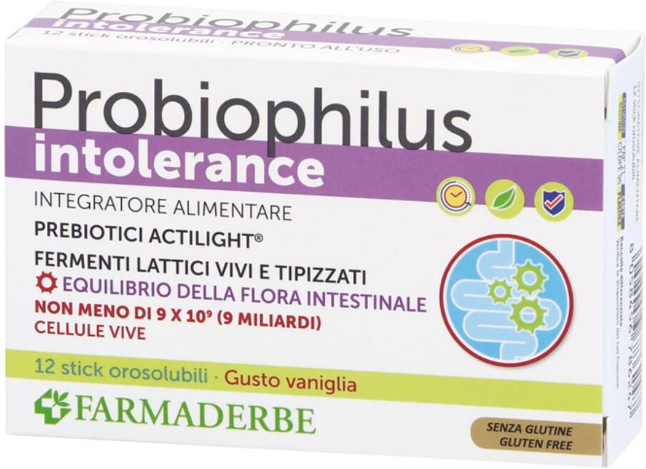 FARMADERBE Srl PROBIOPHILUS Into 12 Stick