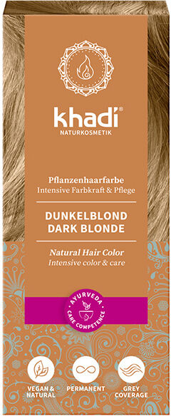 Khadi Tinte para el Cabello Natural 100 gr Dark Blond
