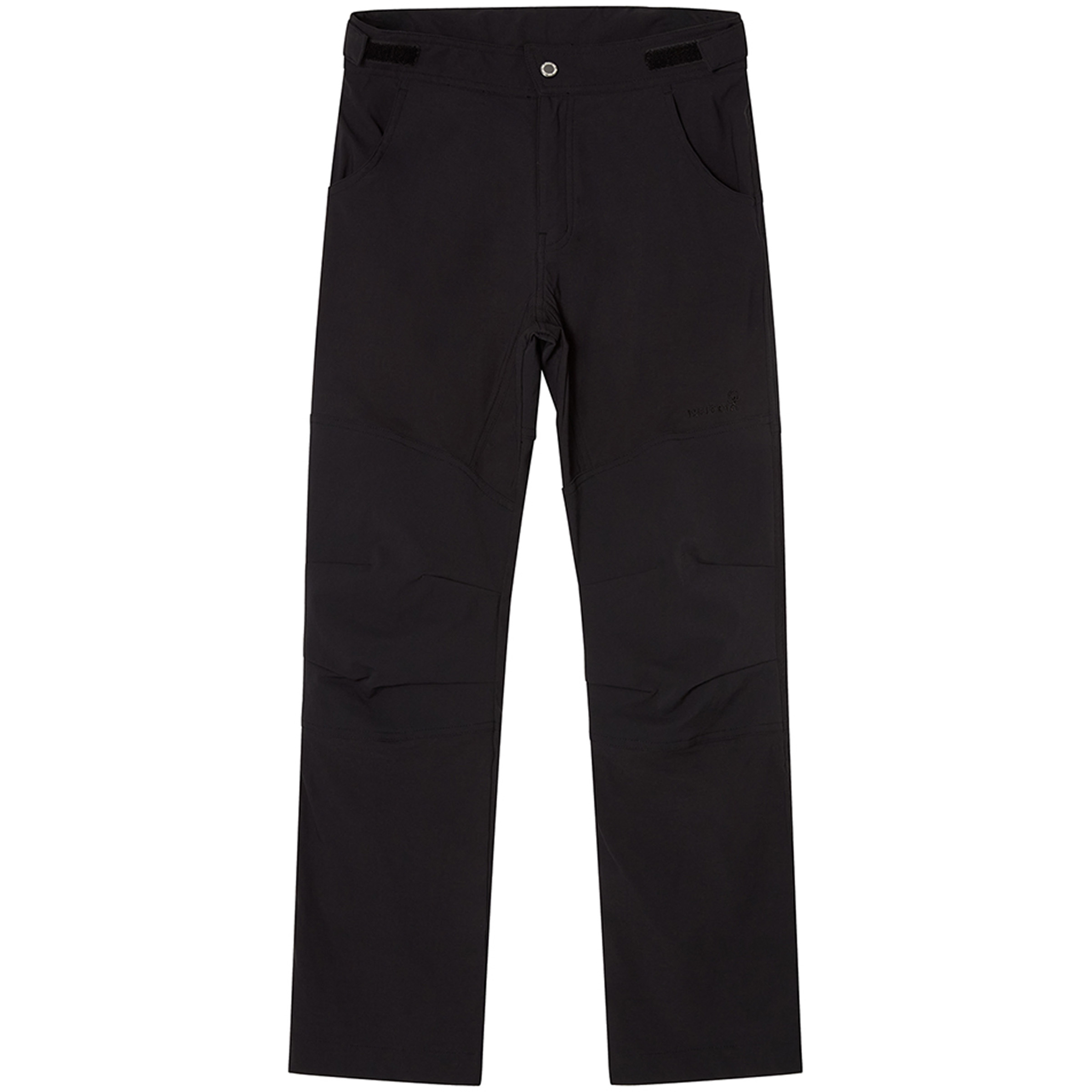 Isbjörn of Sweden Trapper II Hose Kinder Softshellhose schwarz Größe 134 Trekking Widerstandsfähig