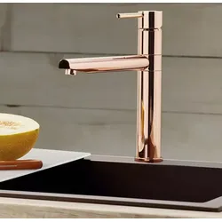 PYRAMIS Einhebelmischer ROTA ROSE GOLD mit erhöhtem Auslauf