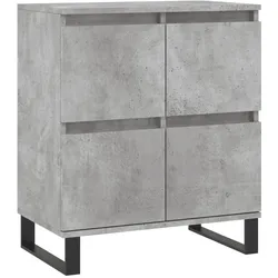 vidaXL Sideboard Betongrau 60x35x70 cm Holzwerkstoff