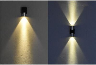 Friendly Fresh Finds Colorful LED Wall Lamp Modern Wall Sconce For Corridor Ambient Lighting warm White 3w Single Head