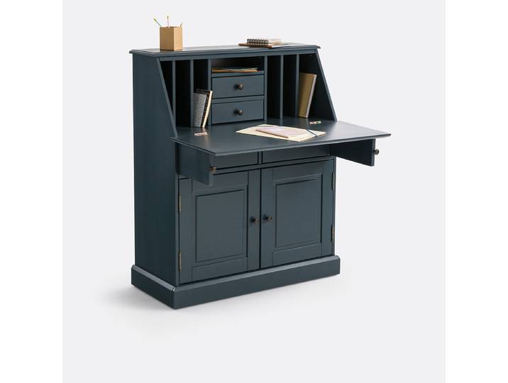 LA REDOUTE Bureau secrétaire Betta Gris Anthracite