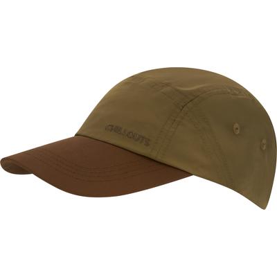 Baseball Cap CHILLOUTS "Oro Vista Hat", Herren, braun (olive), Baumwollmischung, Materialmix, Caps, schnell trocknende Outdoorcap