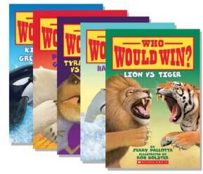 Who Would Win? Book Series (Pack of 8) - by Jerry Pallotta