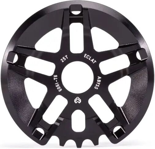 Freestyle BMX Kettenblatt Eclat Abyss Guard (Schwarz - 25T)